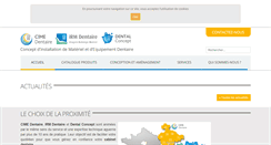 Desktop Screenshot of cimedentaire.com